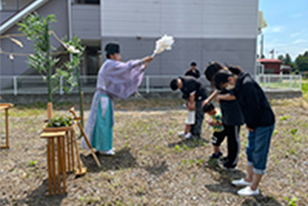 地鎮祭＆着工