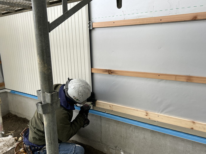 カッコイイだけじゃない！優秀な外壁を貼っています！　新築注文住宅S様邸　田村市滝根町