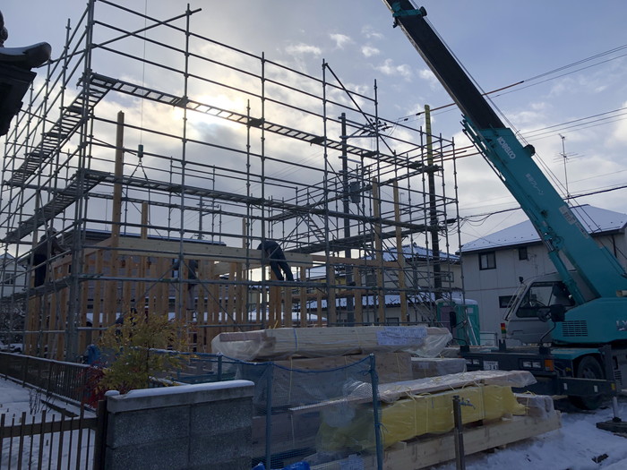 上棟おめでとうございます！　新築注文住宅I様邸　須賀川市岩渕