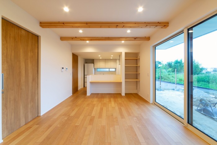 白い箱型のお家K様邸をご紹介します◎！郡山市富田町。