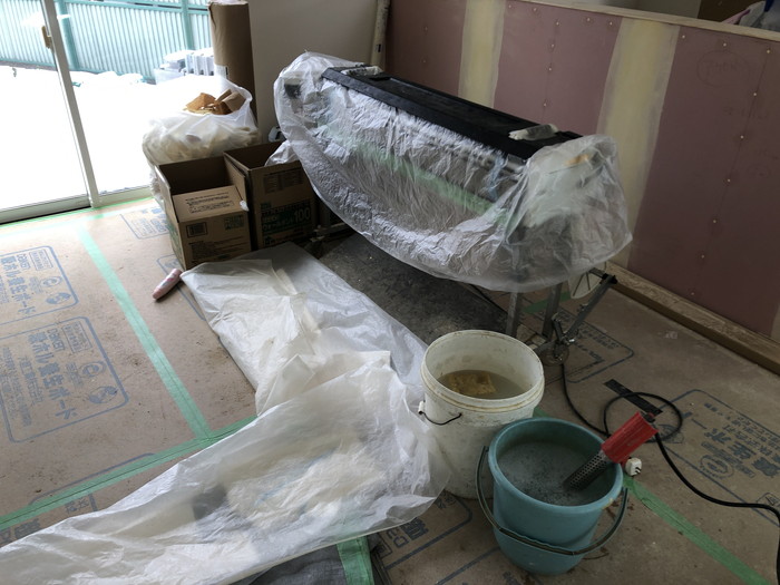 お家の壁紙ができるまで・・・郡山市富田町　新築注文住宅　H様邸