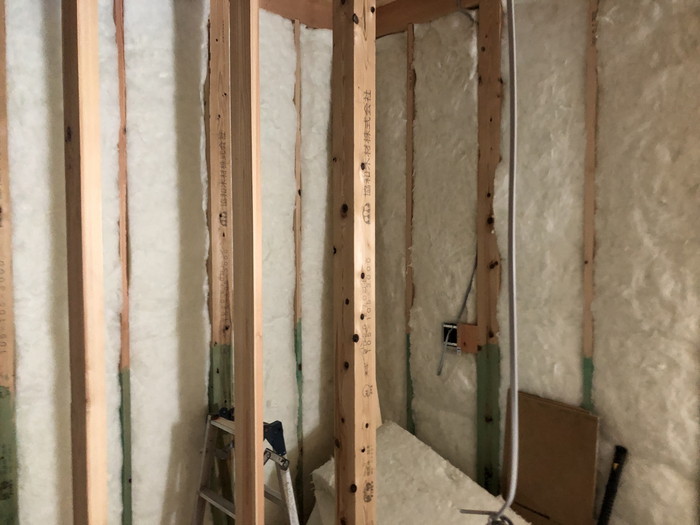よく聞く「高気密高断熱」の施工様子をお見せします。郡山市鶴見坦　新築注文住宅Ｉ様邸