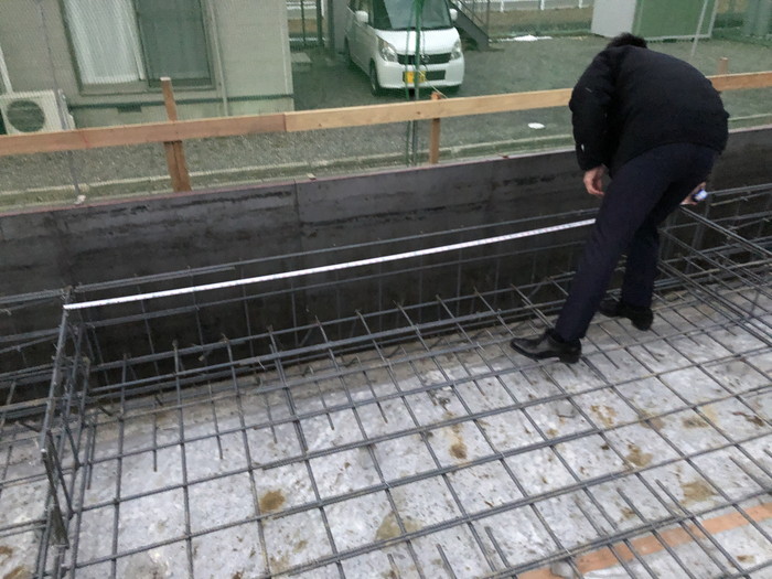 べた基礎コンクリートを作る前の大事な検査とは！？郡山市大槻町　新築注文住宅N様邸
