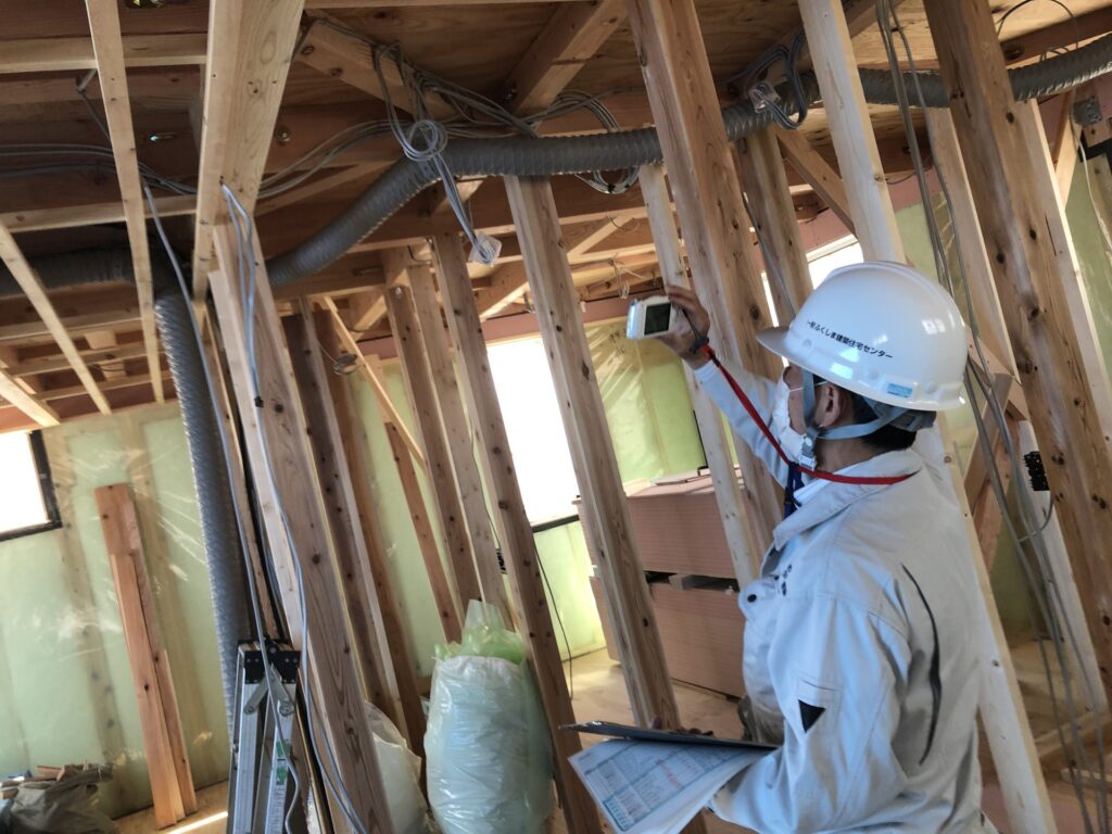 上棟検査を行いました。郡山市大槻町　新築注文住宅　H様邸