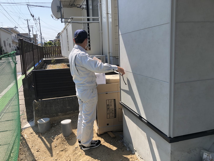 完了検査を受けました！　新築注文住宅I様邸　郡山市鶴見坦