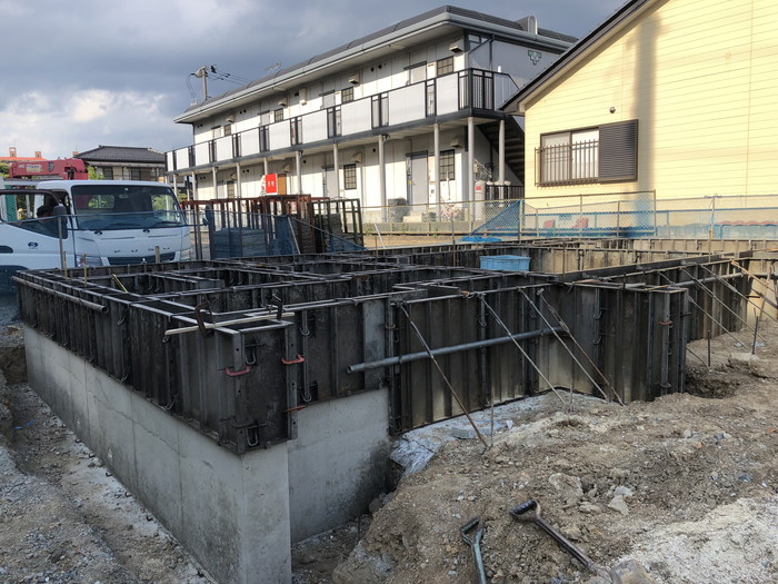 べた基礎を作る時のアンカーボルト検査とは？！　新築注文住宅M様邸　郡山市小原田