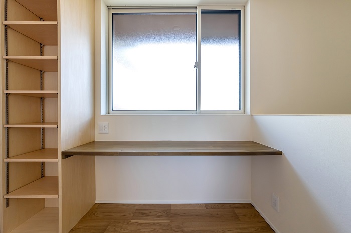 まるで図書館！？お客様邸のフリースペースをご紹介します！郡山市喜久田町S様邸