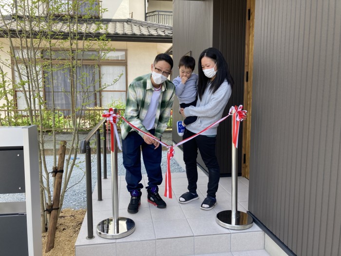 お引渡し式に参加しました！！　おめでとうございます☆　須賀川市岩渕S様邸