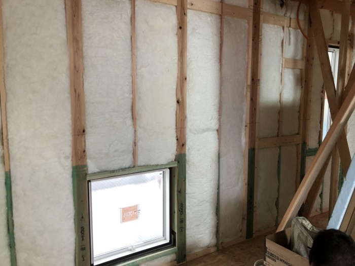 高断熱施工を行っています◎　郡山市小原田 新築注文住宅M様邸