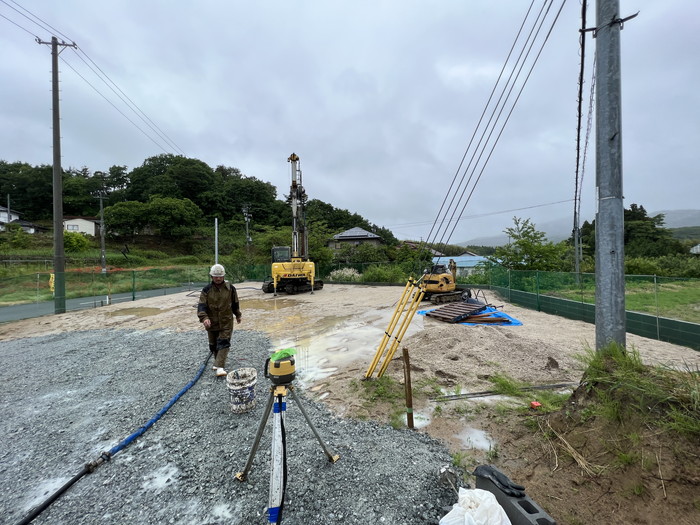 べた基礎をつくる前の大事な工事とは！？田村市船引町　新築注文住宅O様邸