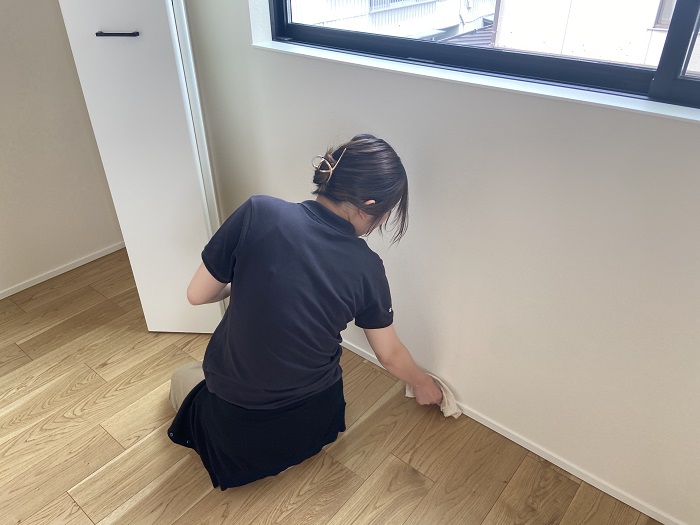 お客様邸のお引渡し前清掃に行ってきました！郡山市大槻町　新築注文住宅N様邸