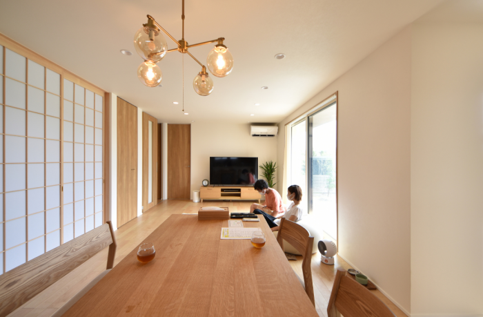 大工さんお手製の家具？造作家具がカッコイイ平屋をご紹介！郡山市K様邸