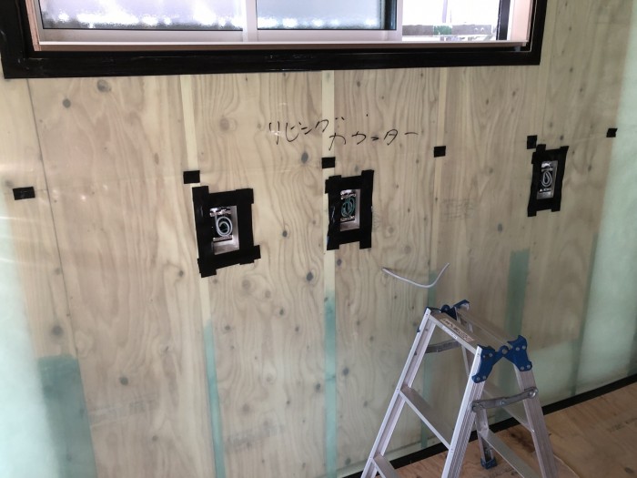 高気密施工を行っています!(^^)!　郡山市田村町 新築注文住宅O様邸