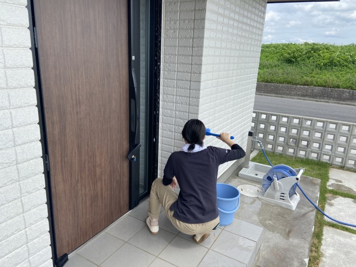 モデルハウスシンフォニーの掃除をしました！　郡山市安積町　新築注文住宅