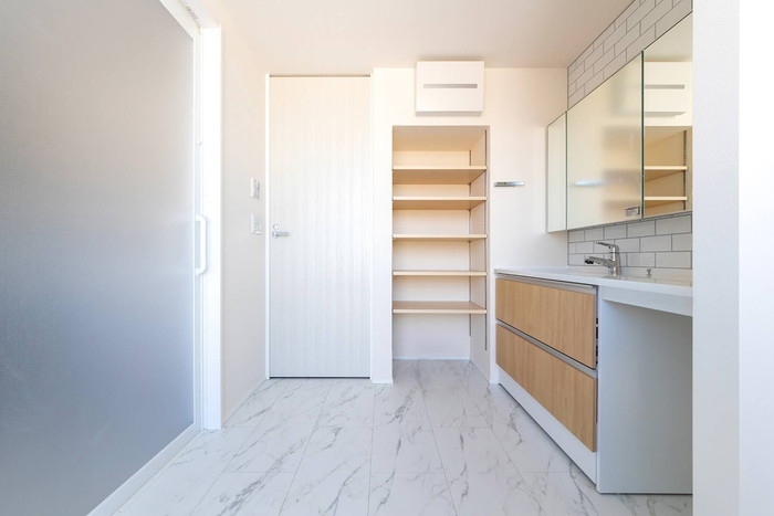 オシャレで使い勝手がいい洗面所ご紹介します！須賀川市森宿　新築注文住宅H様邸