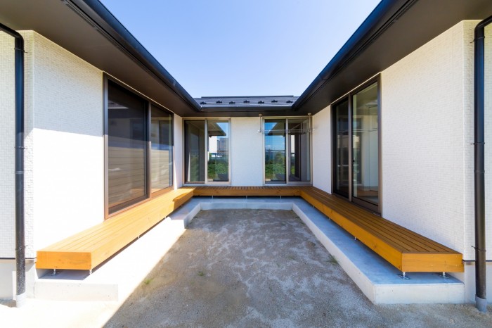 中庭が素敵なお家をご紹介　郡山新築注文住宅　鏡石町　Ｉ様邸