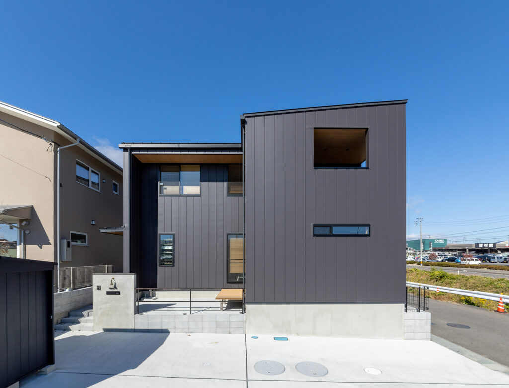 インナーバルコニーのあるN様邸をご紹介します♪　郡山市富田町。