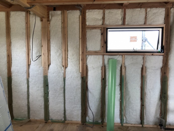 断熱材の施工をしました！　新築注文住宅　田村市船引町O様邸