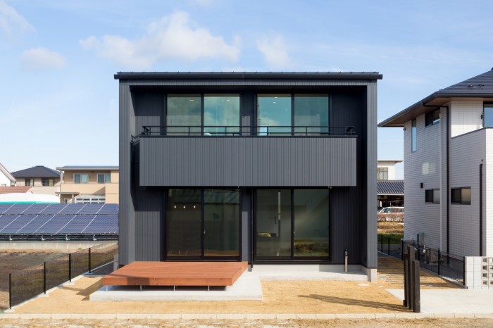 大原工務店の一番人気！キューブ型のお家を紹介します。郡山市安積町