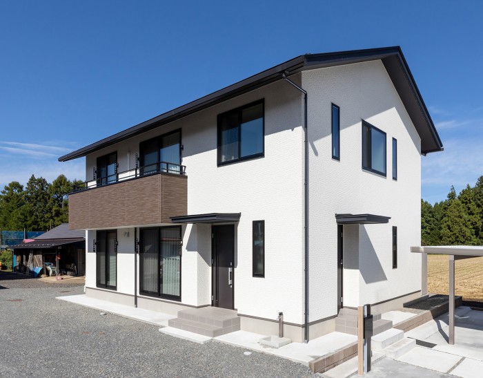 切妻屋根の素敵なお家♪　西白河郡矢吹町　S様邸