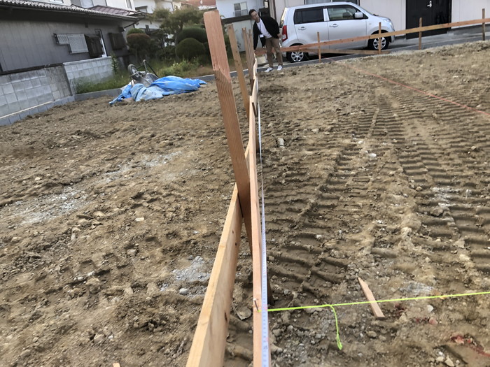 基礎工事がスタートしました！郡山市安積町　新築注文住宅Ｋ様邸