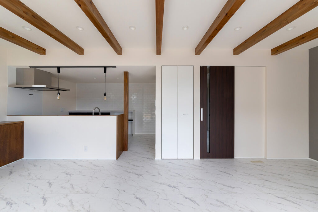 素敵な色合いと解放感のあるお家♪　郡山市富久山町　K様邸