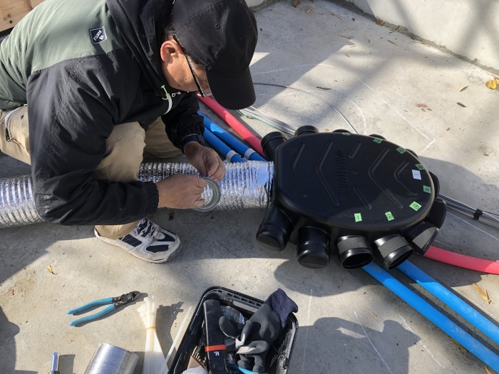 第一種換気マーベックスを施工しました!鏡石町 新築注文住宅 H様邸です。