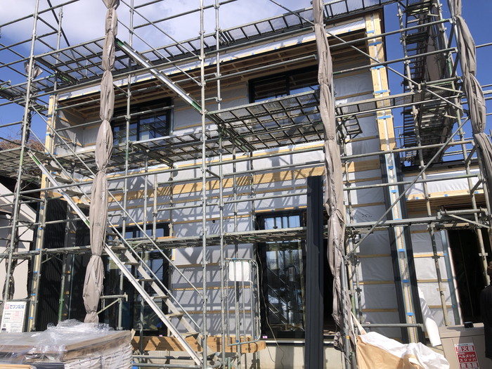 標準の外壁をご紹介します！本宮市高木　新築注文住宅K様邸