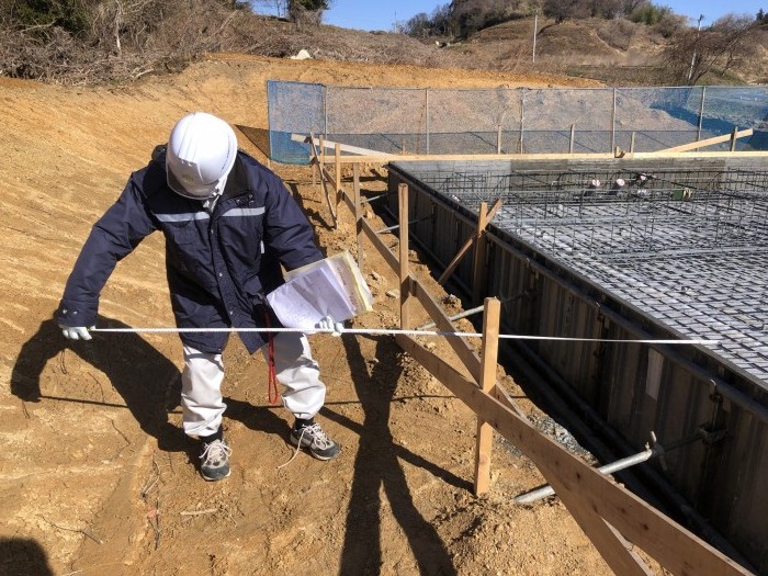 配筋検査を行いました(^^)　新築注文住宅I様邸　郡山市西田町