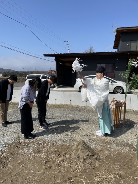地鎮祭を執り行いました！　新築注文住宅　M様邸