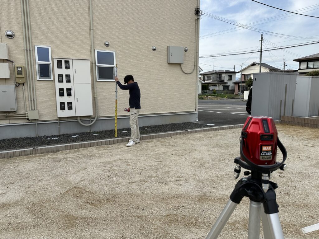 現地調査を行いました(^^)/　郡山市静町　新築注文住宅A様邸