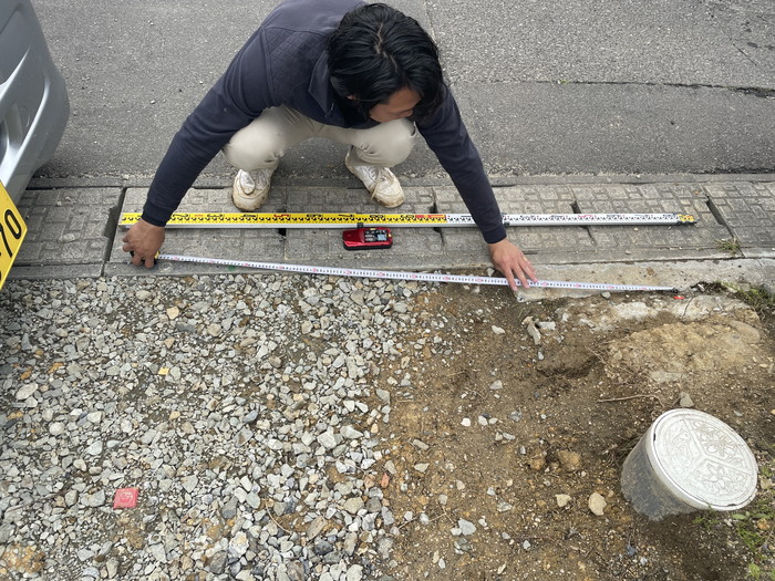 解体後の現地調査を行いました！郡山市安積町　新築住宅G様邸。