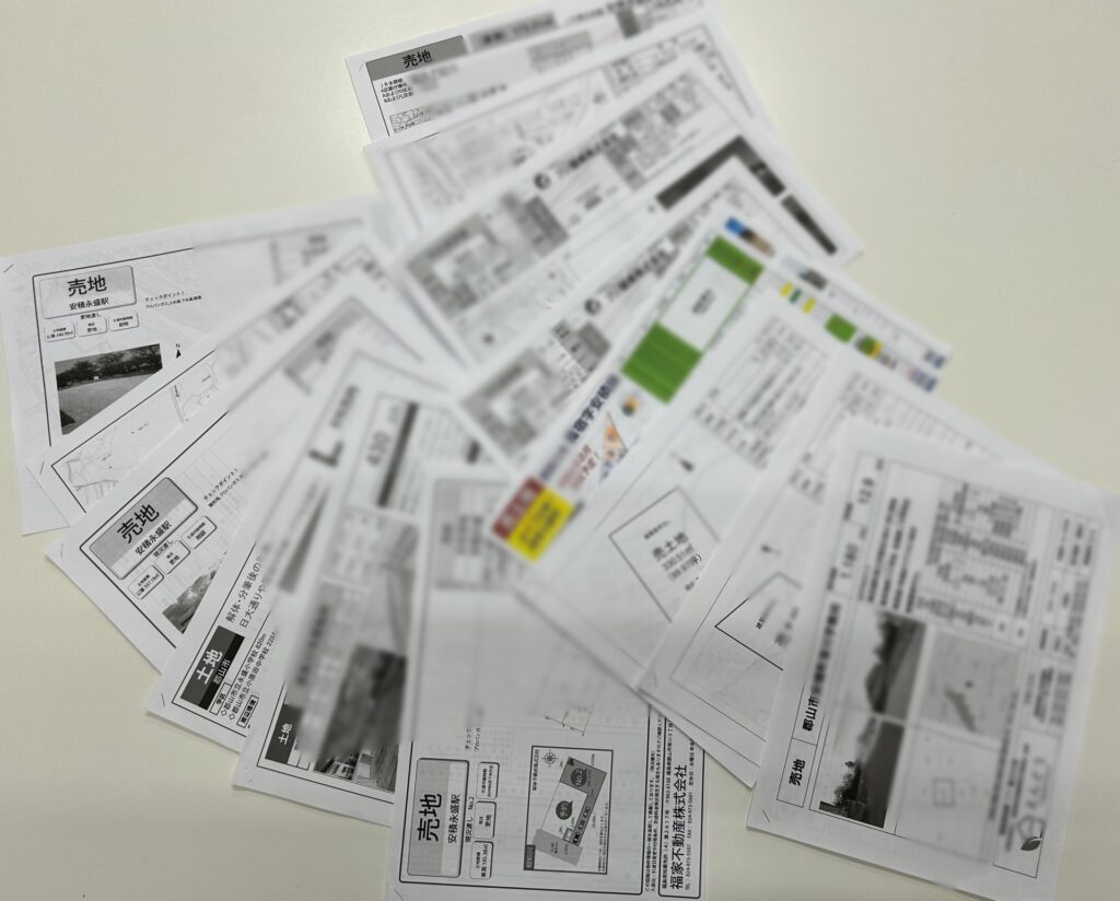 大原工務店は一緒に土地探しからします！　郡山市安積町