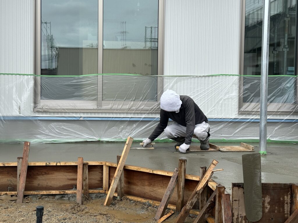 モデルハウスの外構工事を行いました(*^^*)　郡山市小原田　新築注文住宅