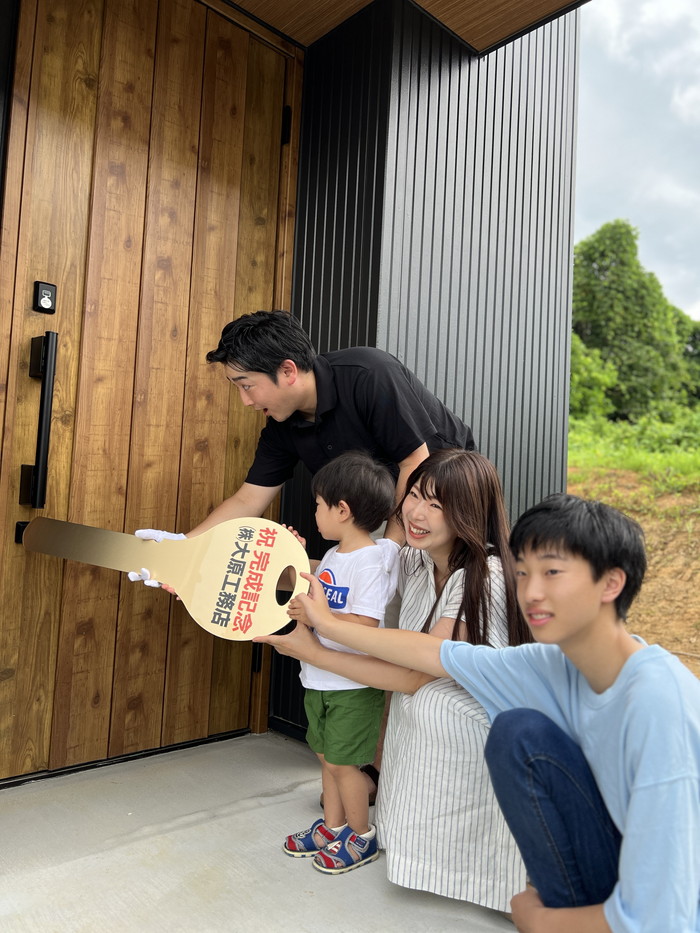 お引渡しおめでとうございます！郡山市西田町　新築注文住宅I様邸