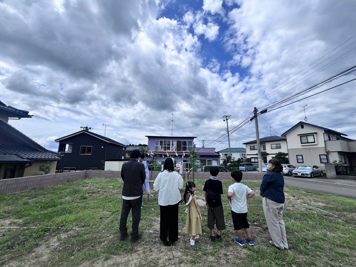 地鎮祭おめでとうございます！岩瀬郡鏡石町新築注文住宅Y様邸