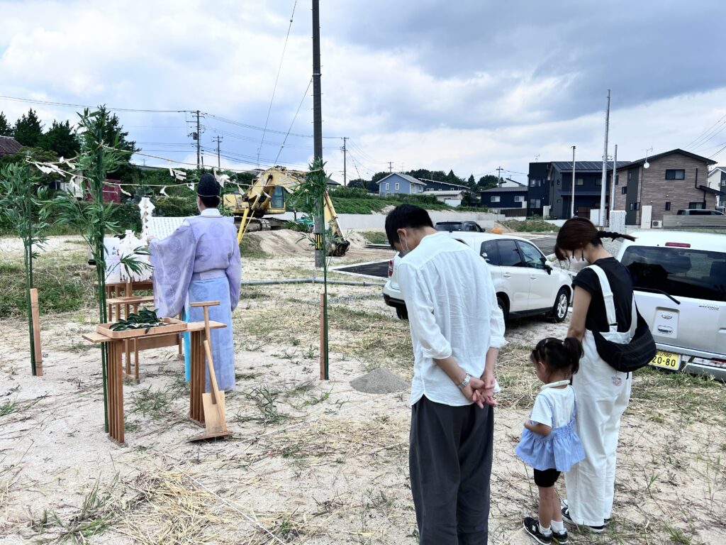 地鎮祭おめでとうございます！須賀川市新築注文住宅T様邸