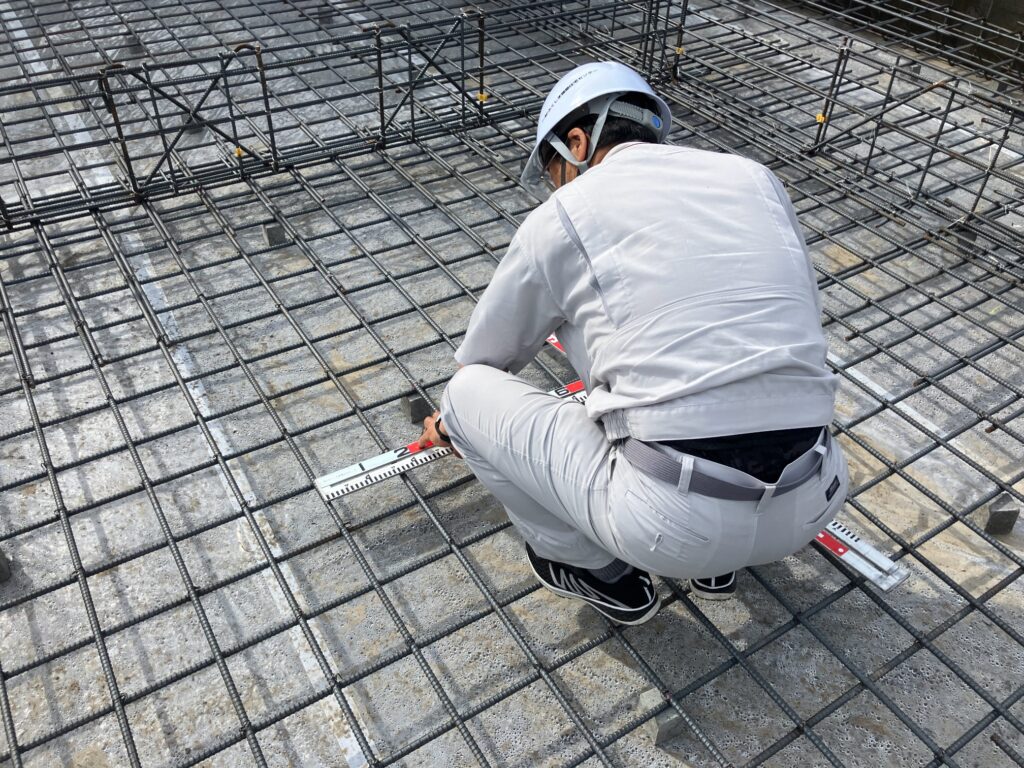 配筋検査を行いました！郡山市　新築注文住宅A様邸です。