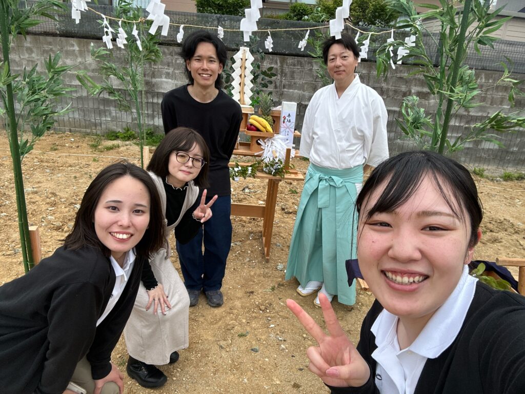 地鎮祭を執り行いました！！郡山市富田町E様邸