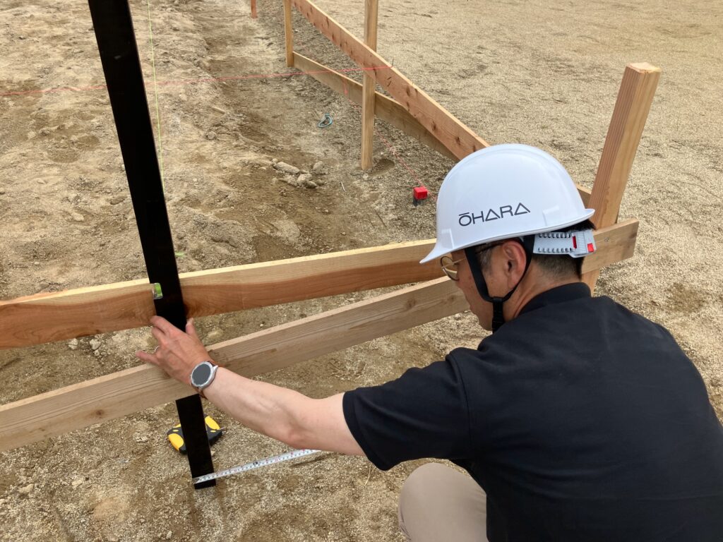 丁張検査に行ってきました！！田村郡O様邸