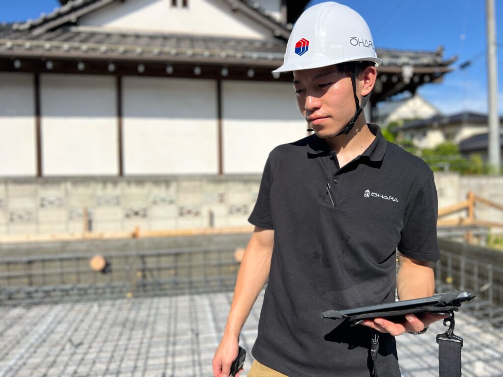 配筋検査の様子です！郡山市富田町　新築注文住宅　E様邸