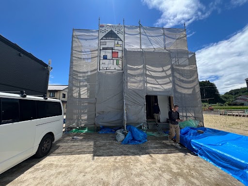 田村市船引町 新築住宅建築中O様邸の金物検査、水平検査に行ってきました!