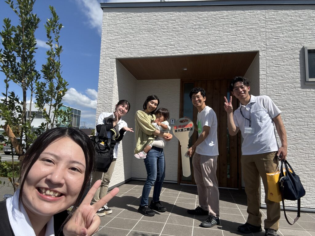 お引渡し式が行われました！！ 新築注文住宅 郡山市 S様邸
