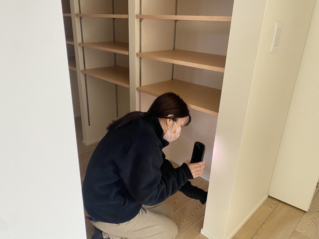 見学会前清掃に行ってきました！田村市 船引町 O様邸