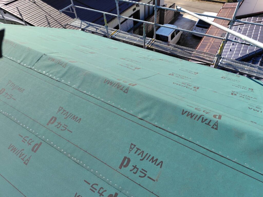 上棟時に気を付けている、屋根の施工チェックを行いました！本宮市仁井田　新築注文住宅　T様邸です。
