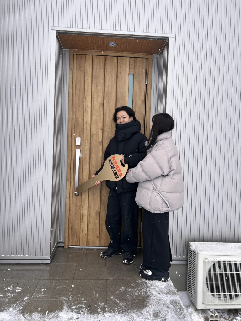 お引渡式を行いました！！郡山市三穂田町W様邸