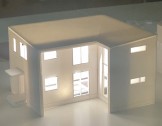 見学会場の住宅模型です|郡山市 新築住宅 大原工務店のブログ