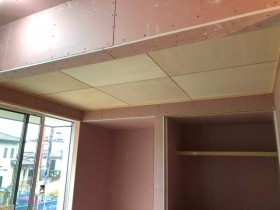 モダンな和室の天井です。|郡山市 新築住宅 大原工務店のブログ