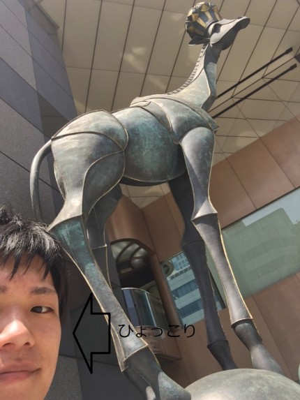 東京の街中に、大きいキリンがいました。東京都八重洲｜郡山市 新築住宅 大原工務店のブログ