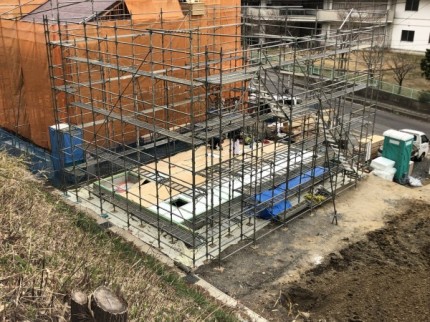 上棟前の写真です。|郡山市 新築住宅 大原工務店のブログ